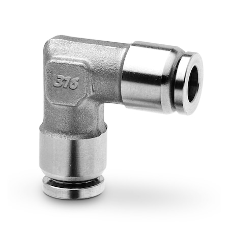 Camozzi No. X6550 6, Stainless Steel Union Elbow, 6MM OD X6550 6